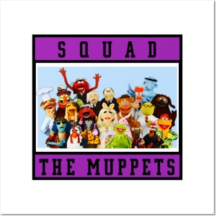 squad muppets Posters and Art